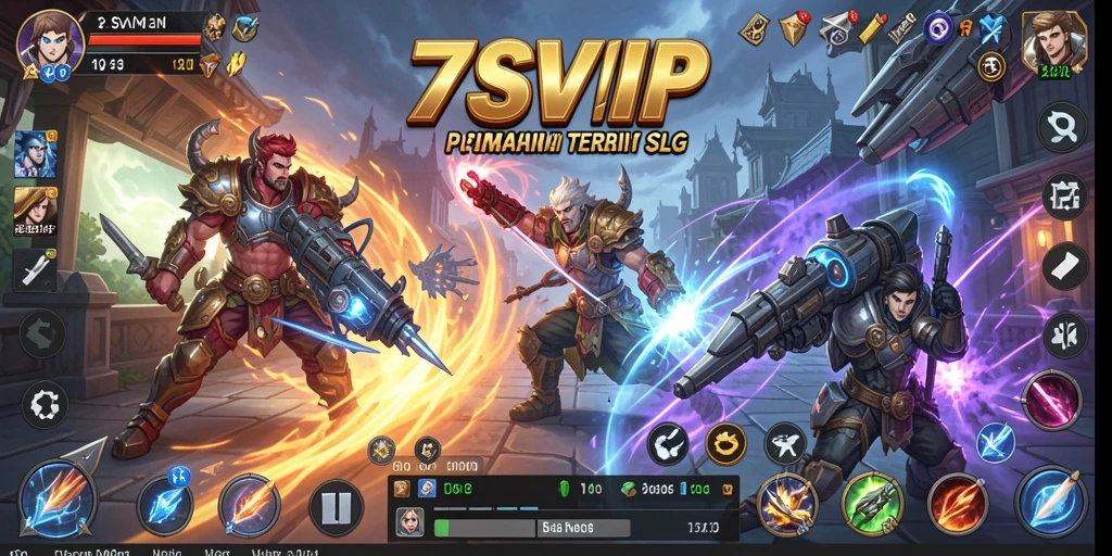 Tampilan screenshot gameplay 7SVIP yang epik dan menantang.