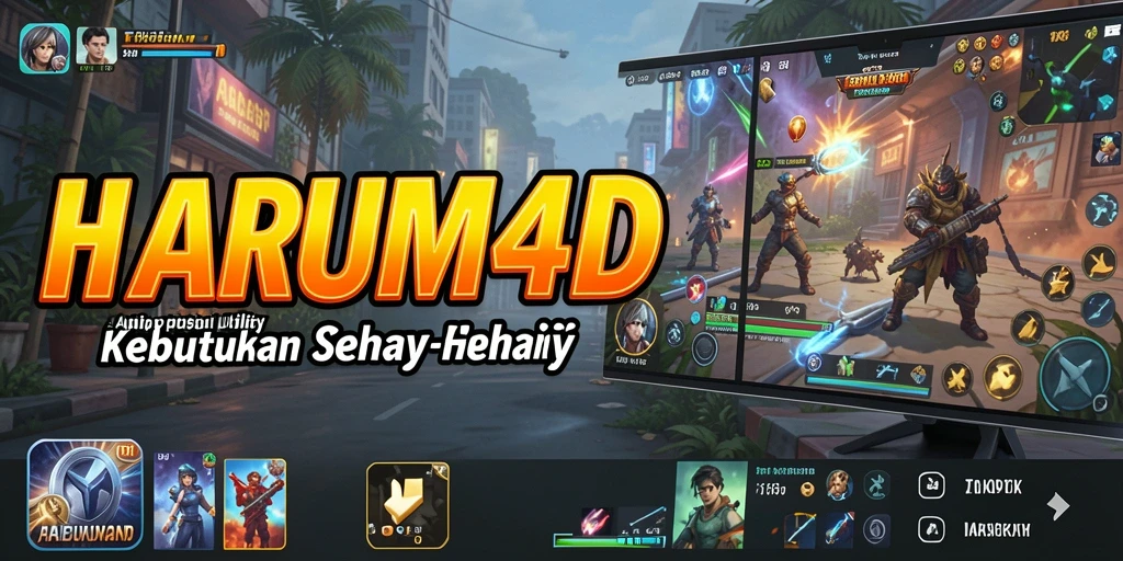 Tampilan antarmuka sederhana dan intuitif dari HARUM4D.