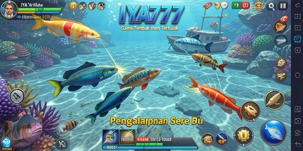 Tampilan gameplay yang menarik di <strong>IYA777</strong>, penuh warna dan efek visual.