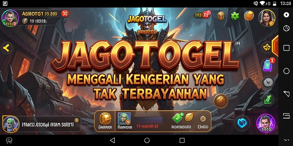 Tampilan gameplay menegangkan di dalam JAGOTOGEL yang menghadirkan suasana horror.