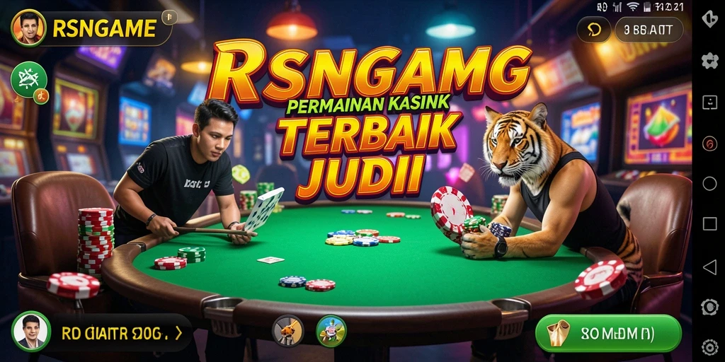 Tampilan yang menakjubkan dari gameplay Kasino RSNGAME.