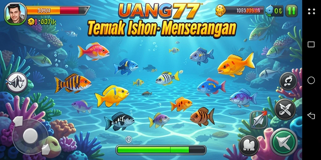 Gameplay UANG77 yang penuh aksi memikat di lautan ikan.